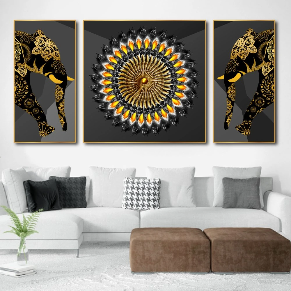 Tranh Treo Tường Voi Nghệ Thuật 6