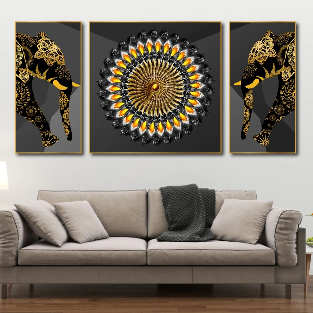 Tranh Treo Tường Voi Nghệ Thuật 6