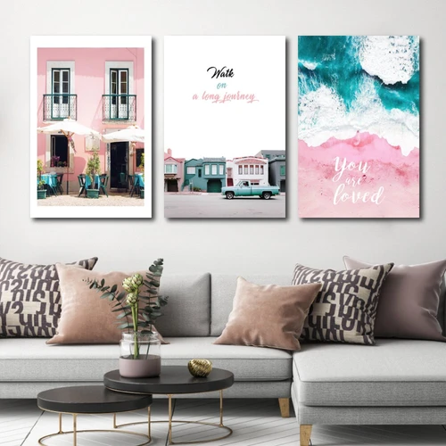 thành phố ven biển sắc màu