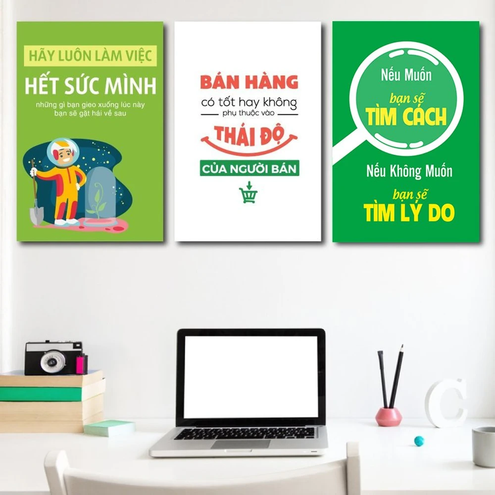 Combo tranh văn phòng 42