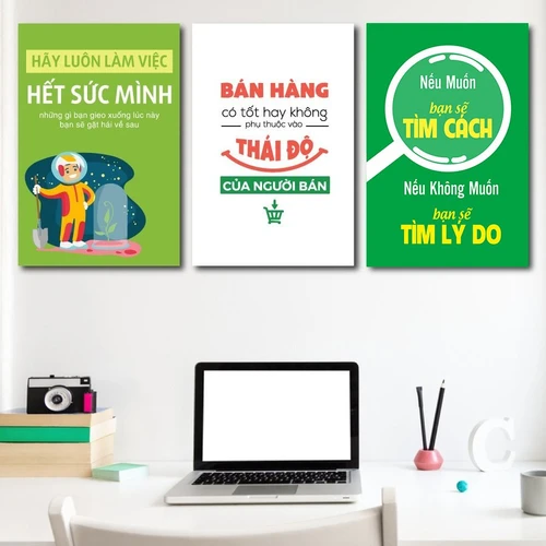 Combo tranh văn phòng 42