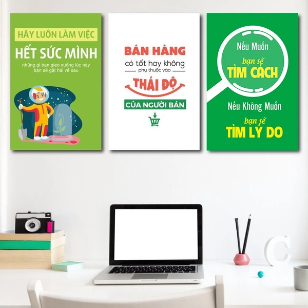 Combo tranh văn phòng 42