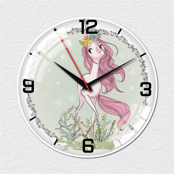 Đồng hồ vintage ngựa hồng