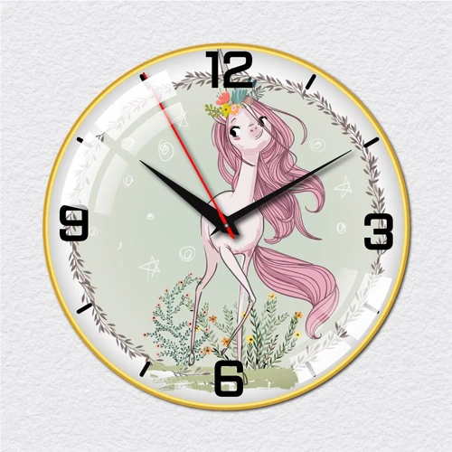 Đồng hồ vintage ngựa hồng