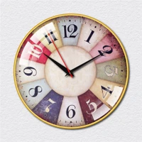 Đồng Hồ Treo Tường Vintage Sắc Màu Cổ Điển