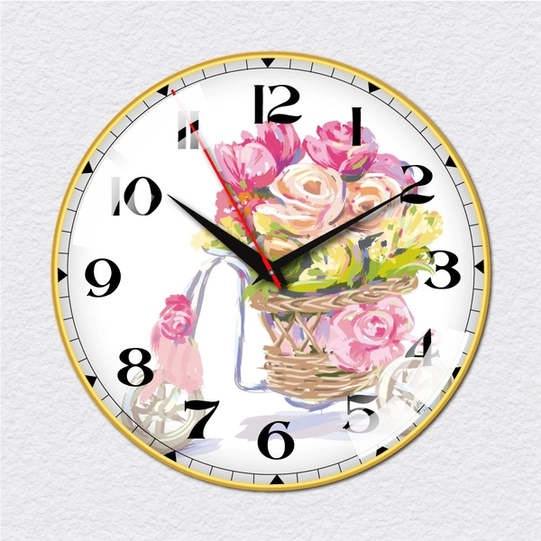 Đồng hồ vintage hoa hồng nhung