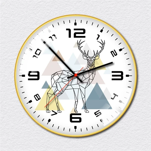 Đồng hồ vintage hươu cách điệu 2