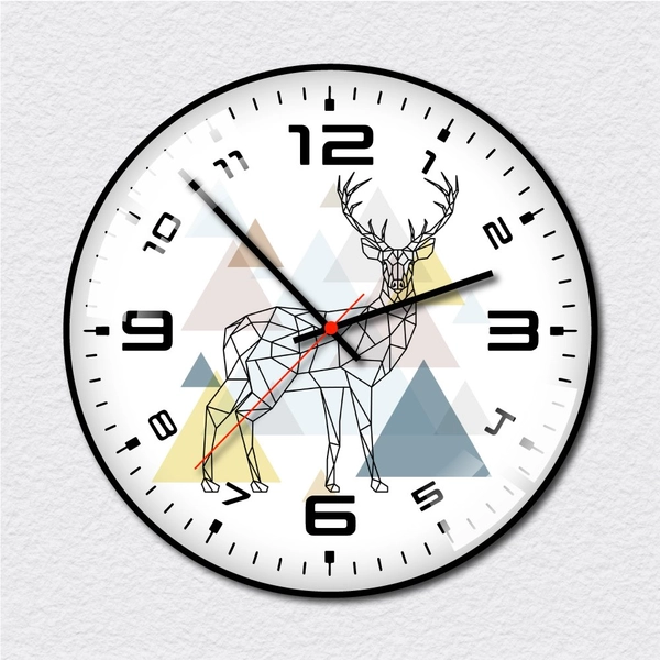 Đồng hồ vintage hươu cách điệu 2