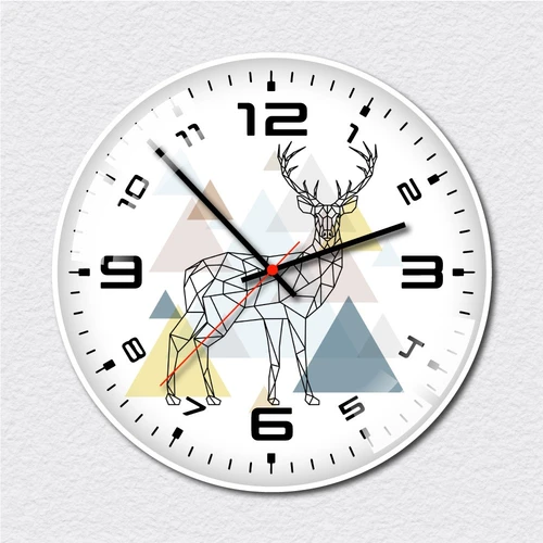 Đồng hồ vintage hươu cách điệu 2