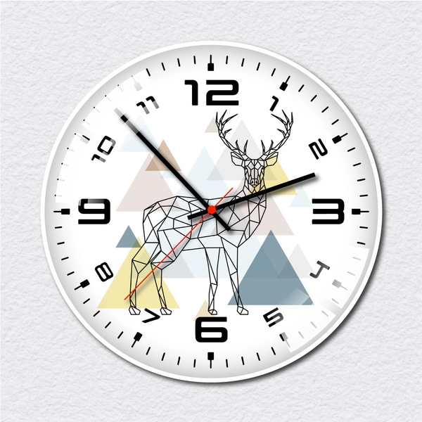 Đồng hồ vintage hươu cách điệu 2