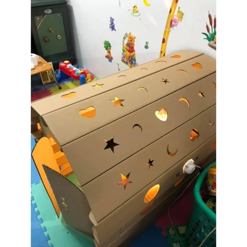 Nhà bìa giấy carton cho bé