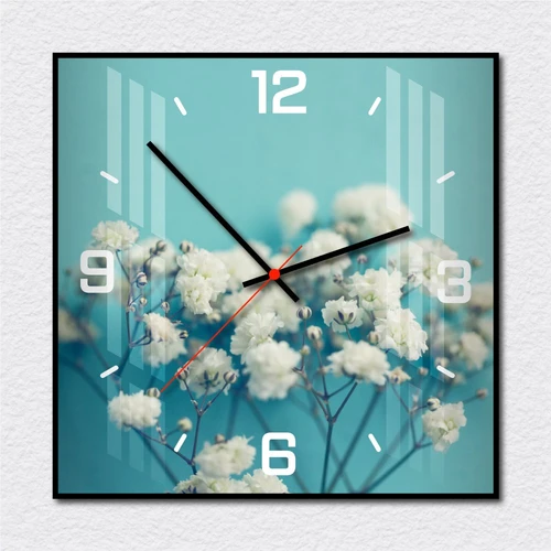 Đồng hồ vintage hoa trắng nhỏ