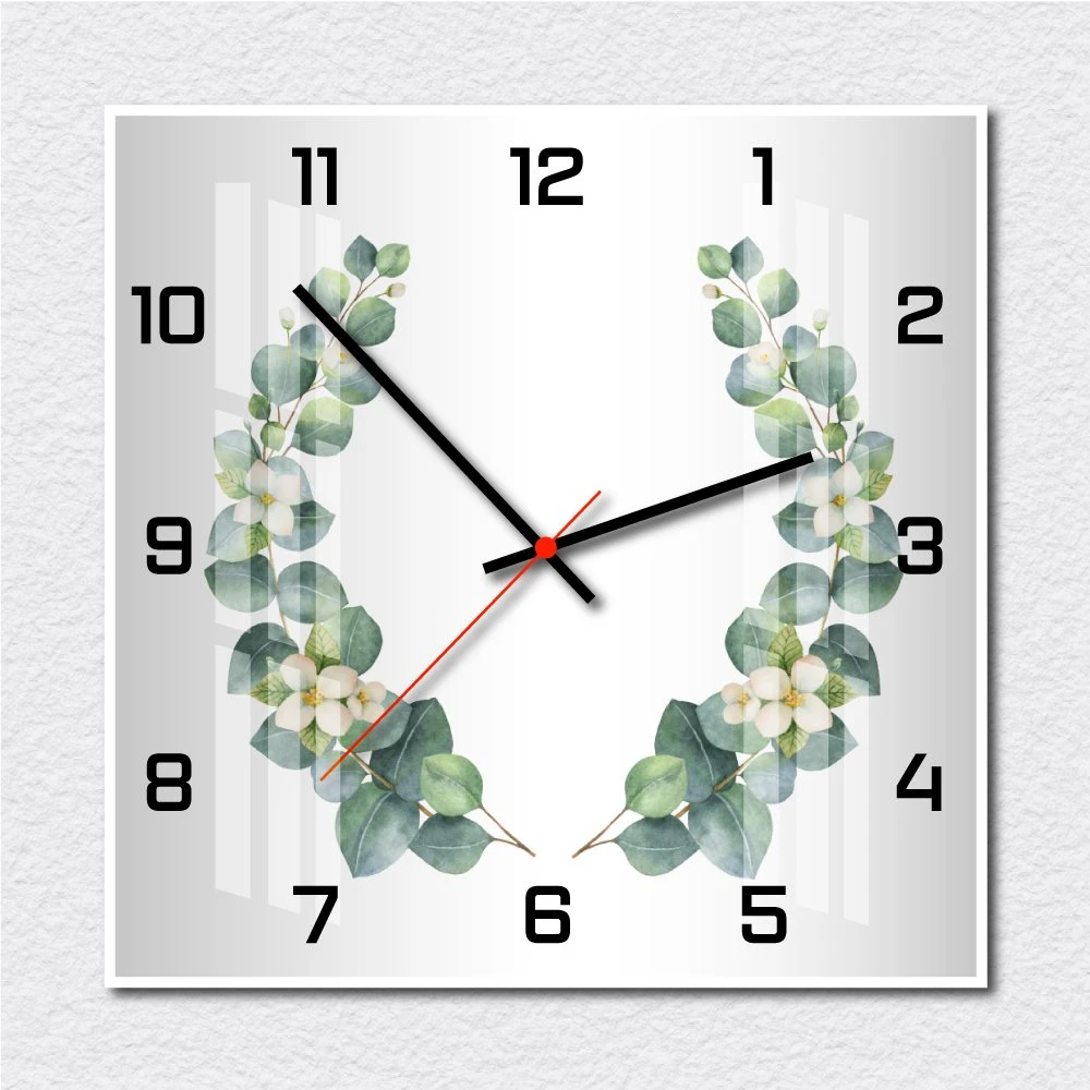 Đồng hồ vintage dây lá xanh