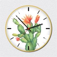 Đồng hồ vintage hoa xương rồng đỏ