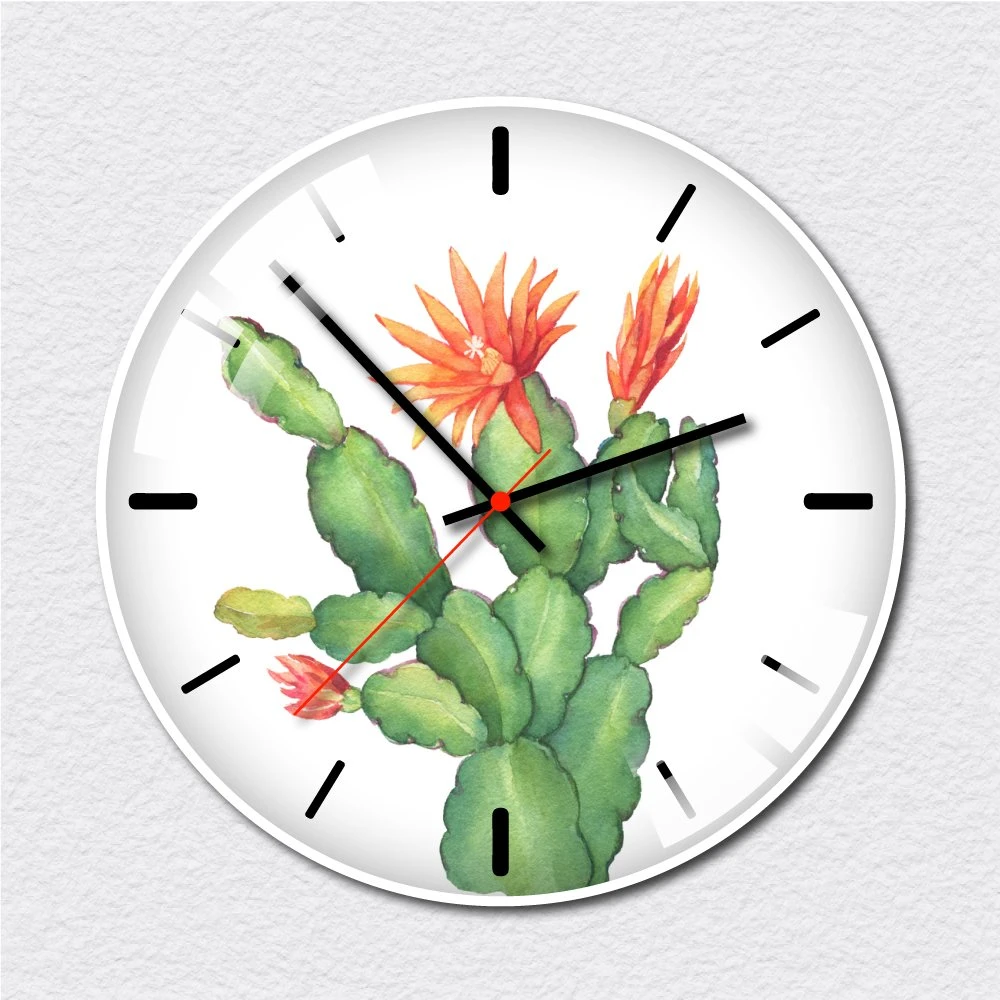 Đồng hồ vintage hoa xương rồng đỏ