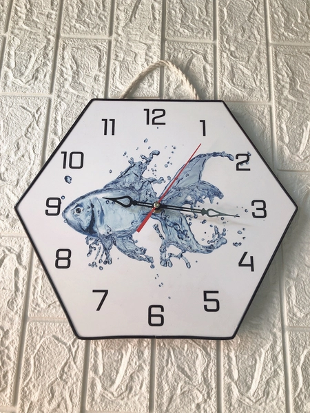 Đồng hồ vintage lá xanh 2