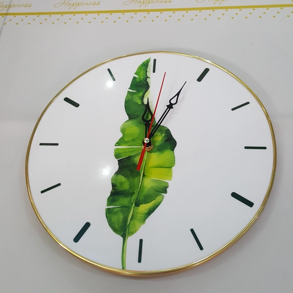 Đồng hồ vintage lá xanh 2