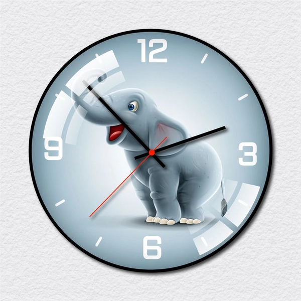 Đồng Hồ Vintage Chú Voi Vui Vẻ