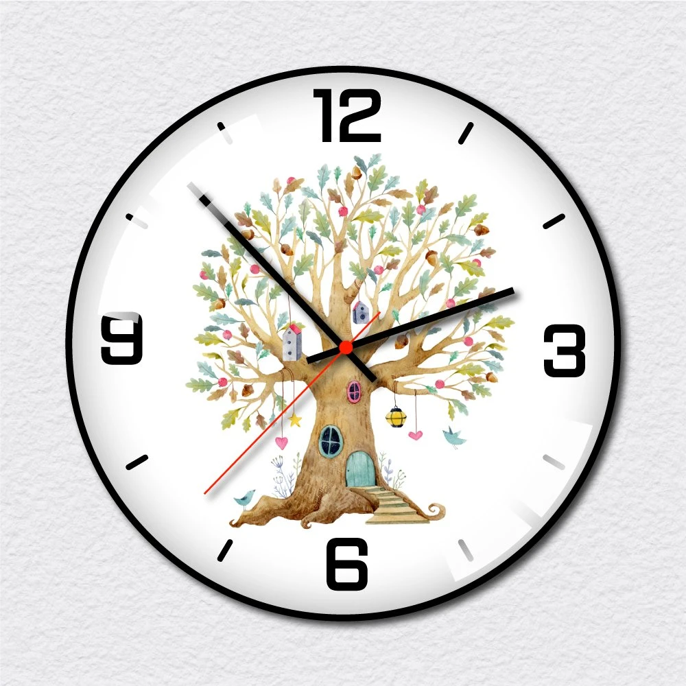 Đồng Hồ Vintage Cây Sắc Màu