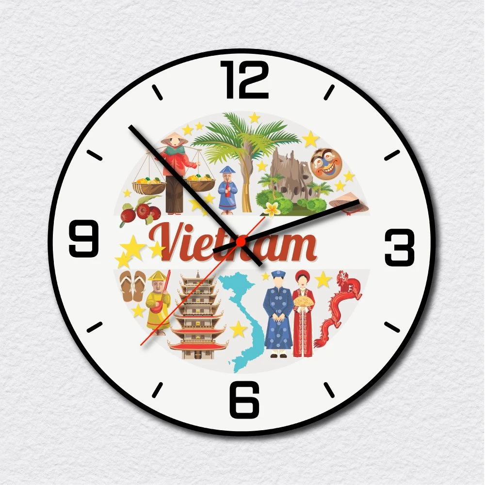 Đồng hồ vintage welcome to Viet Nam
