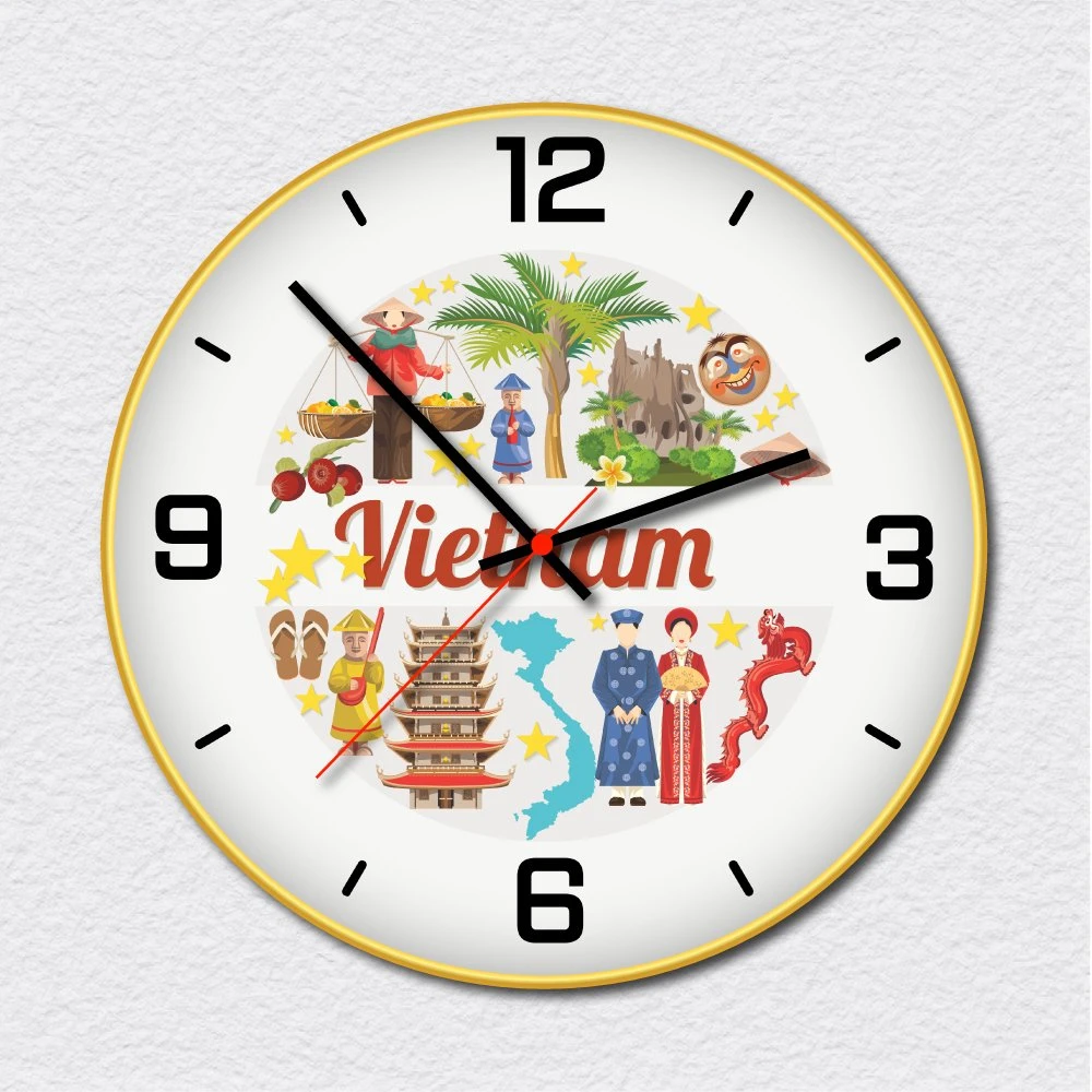 Đồng hồ vintage welcome to Viet Nam