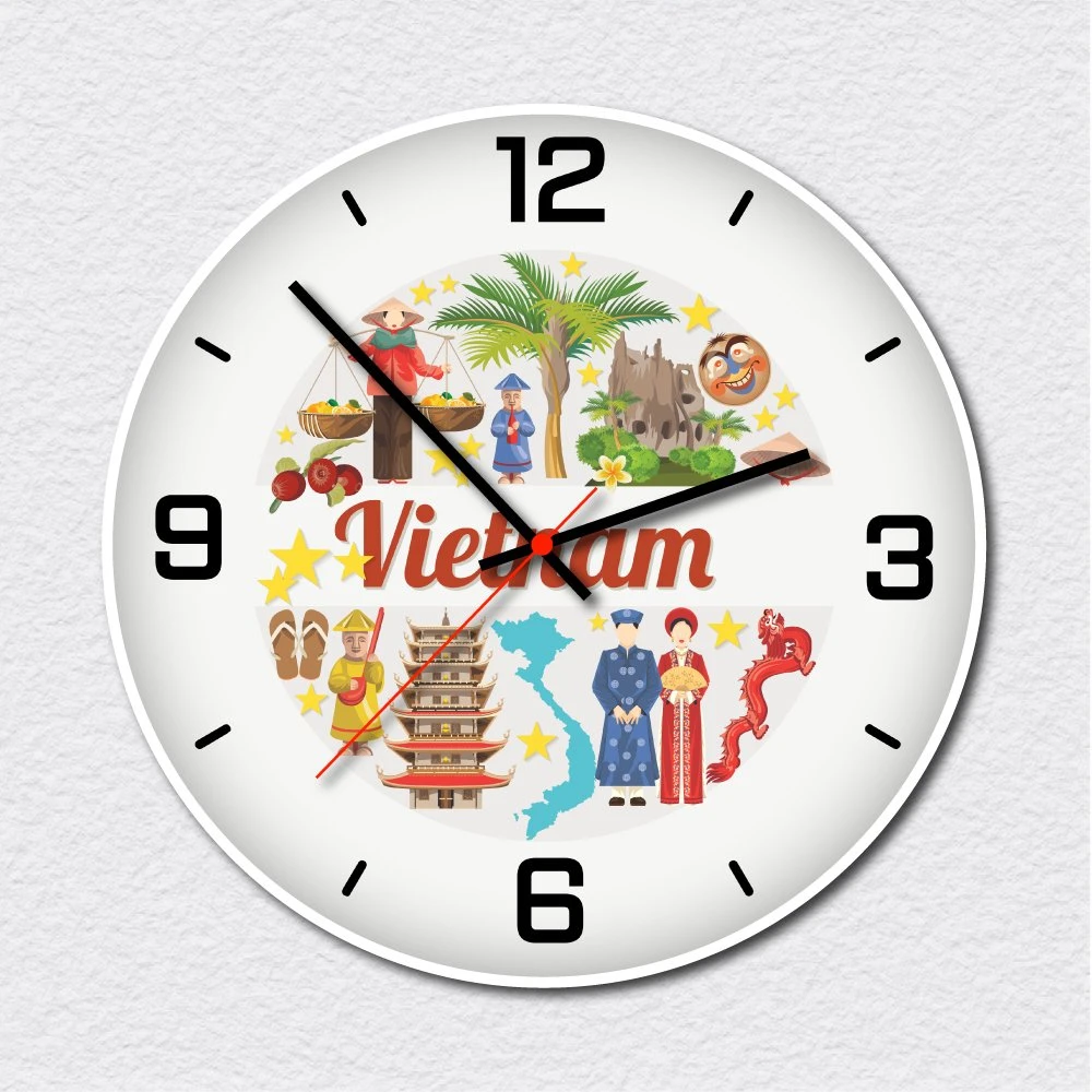 Đồng hồ vintage welcome to Viet Nam