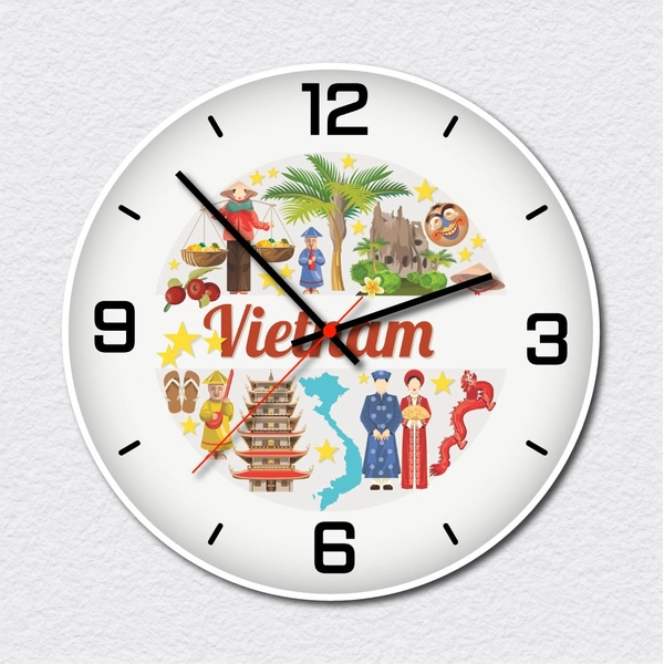 Đồng hồ vintage welcome to Viet Nam