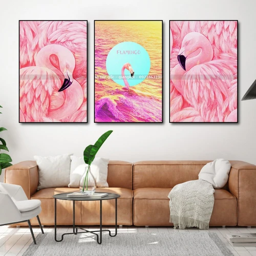 Tranh Treo Tường Hồng Hạc 2