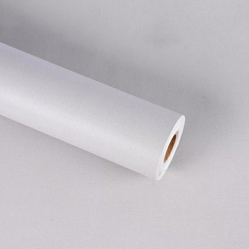 Giấy Dán Tường Màu Xám Nhạt Nhám Cuộn 0,45x10m