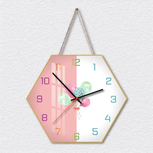 Tranh Đồng Hồ Bong Bóng Sắc Màu