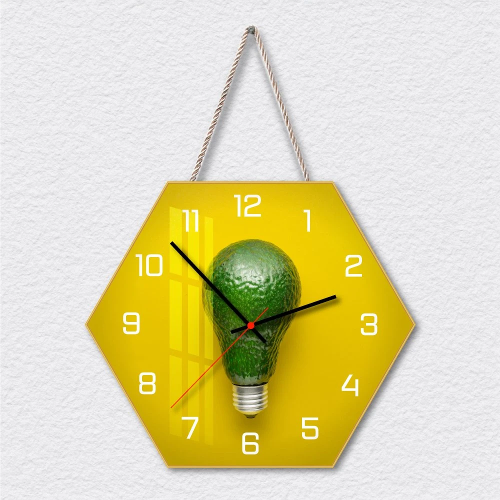 Tranh Đồng Hồ Quả Bơ