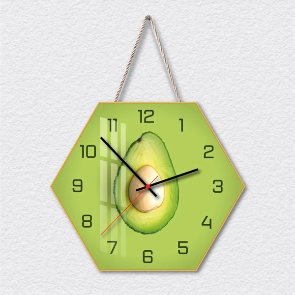 Tranh Đồng Hồ Quả Bơ