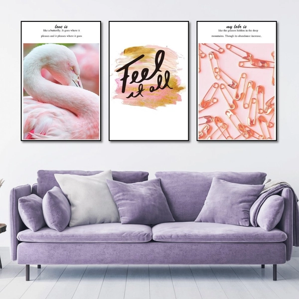 Tranh Treo Tường Hồng Hạc 5