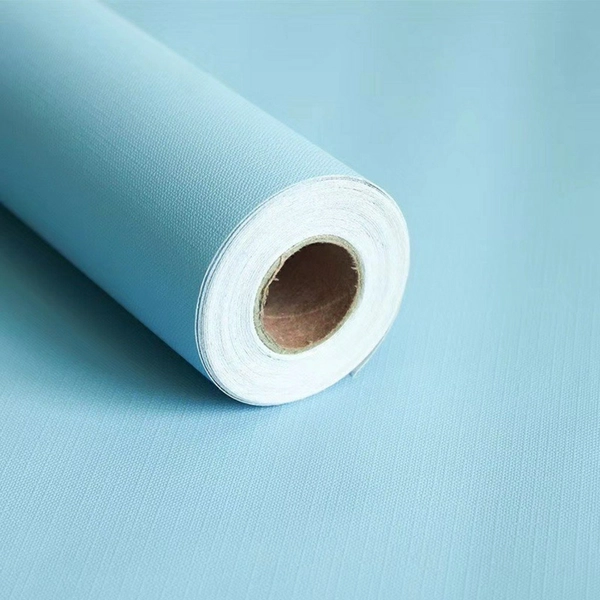 10m Giấy Dán Tường Màu Xanh Biển Nhám