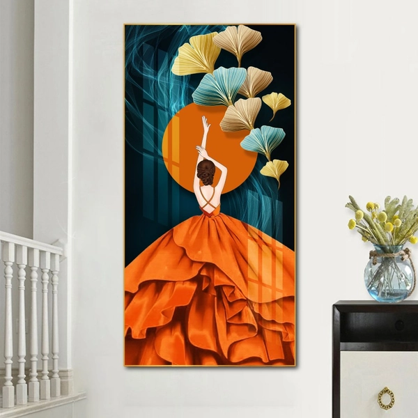 Tranh treo tường cô gái nghệ thuật 10