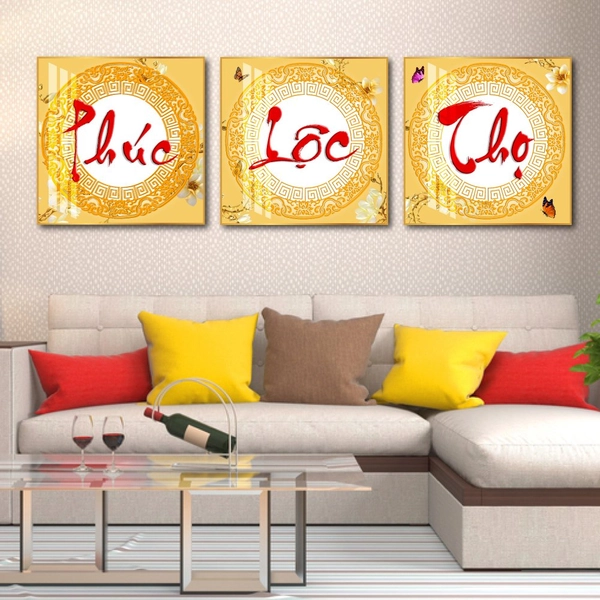 Tranh treo tường Phúc Lộc Thọ
