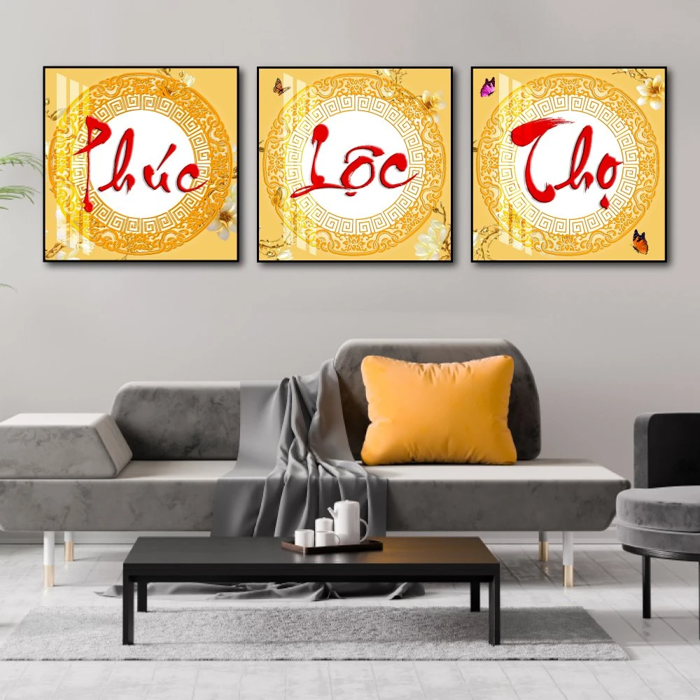 Tranh treo tường phúc lộc thọ