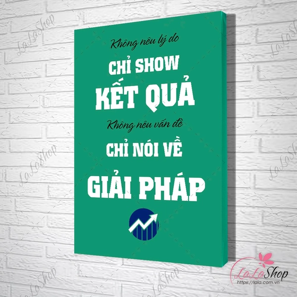 Tranh văn phòng không nêu lý do chỉ show kết quả