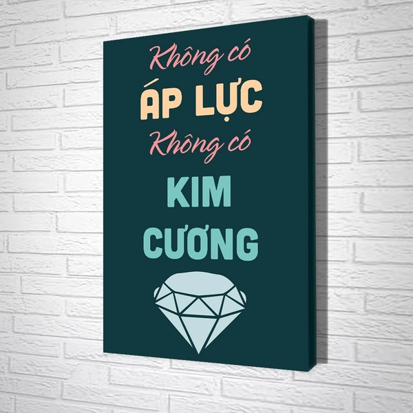 Tranh văn phòng không có áp lực không có kim cương 2