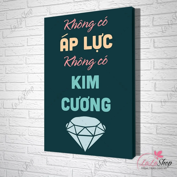 Tranh văn phòng không có áp lực không có kim cương 2