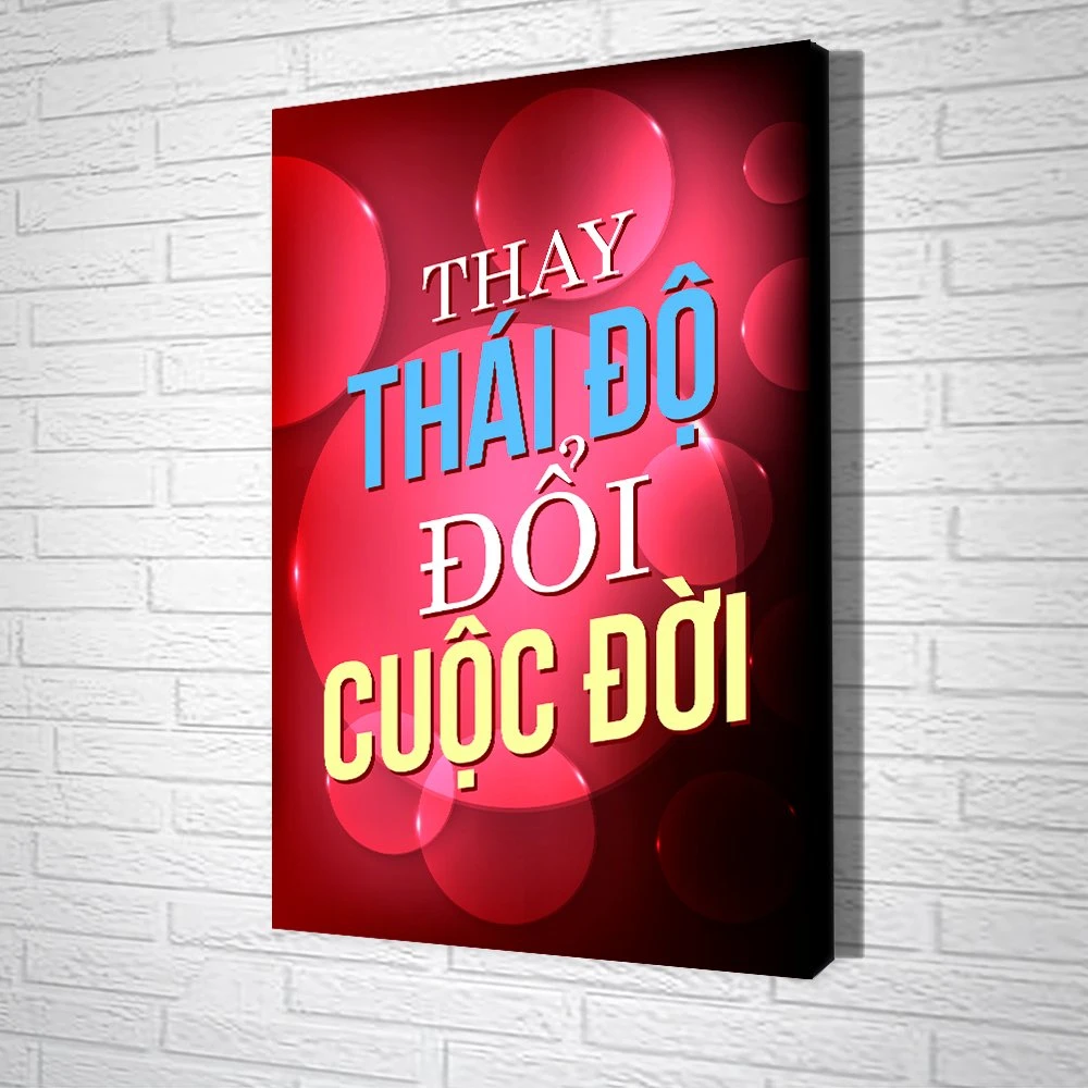 Tranh Văn Phòng Thay Thái Độ Đổi Cuộc Đời