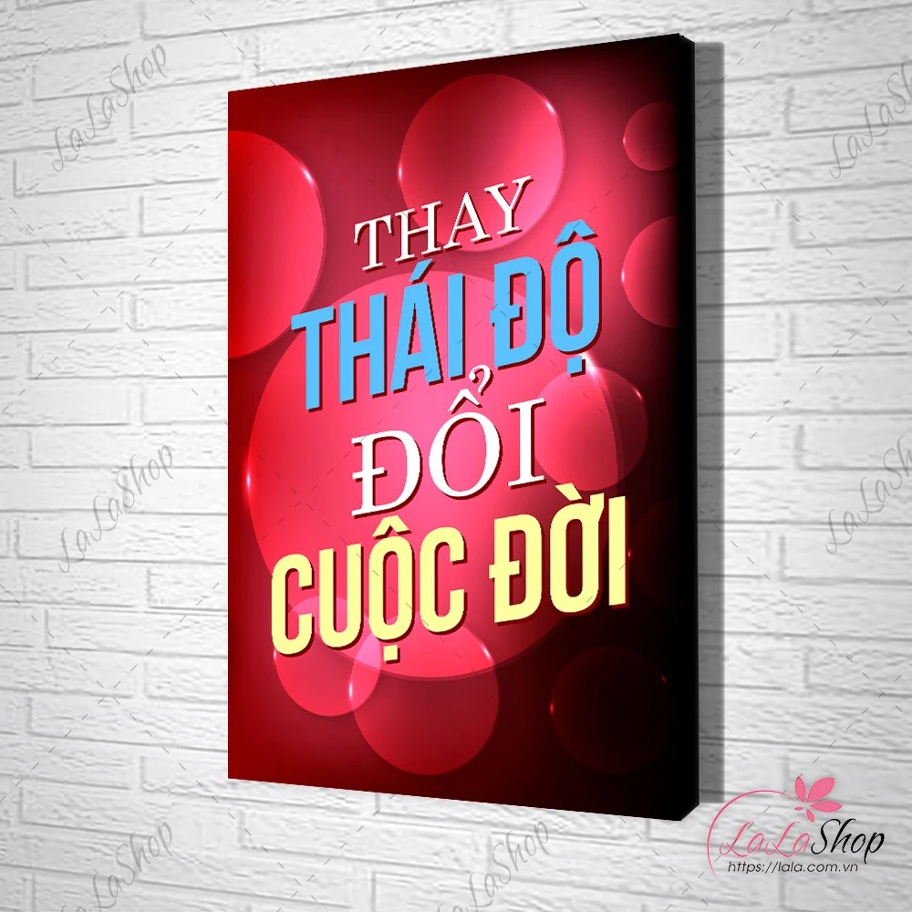 Tranh Văn Phòng Thay Thái Độ Đổi Cuộc Đời