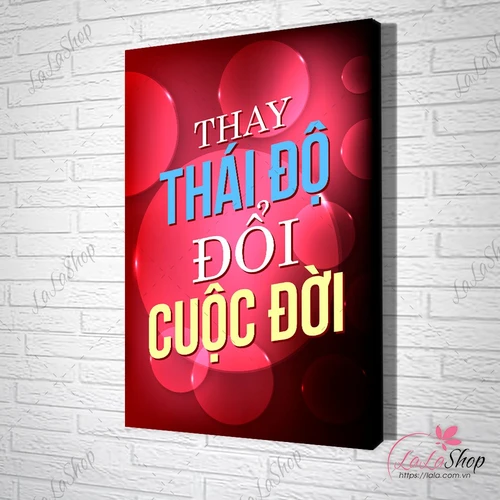 Tranh Văn Phòng Thay Thái Độ Đổi Cuộc Đời