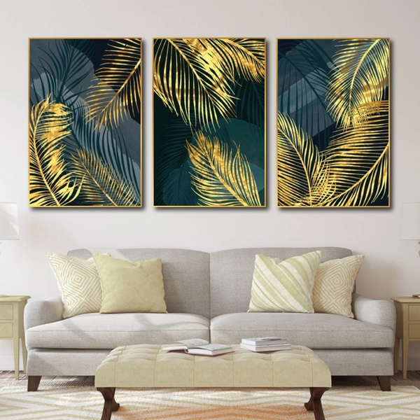 Tranh Treo Tường Lá Vàng Nghệ Thuật 11