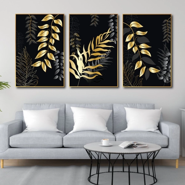 Tranh Treo Tường Lá Vàng Nghệ Thuật 8