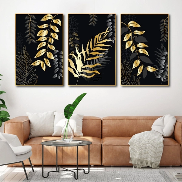 Tranh Treo Tường Lá Vàng Nghệ Thuật 8