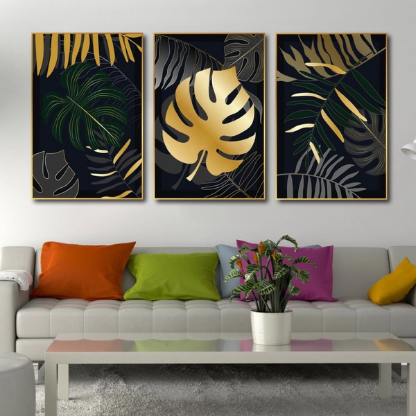 Tranh Treo Tường Lá Vàng Nghệ Thuật 8