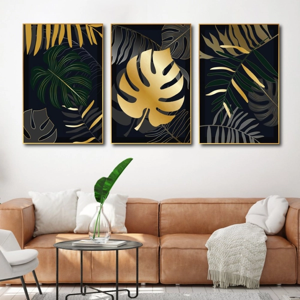 Tranh Treo Tường Lá Vàng Nghệ Thuật 8