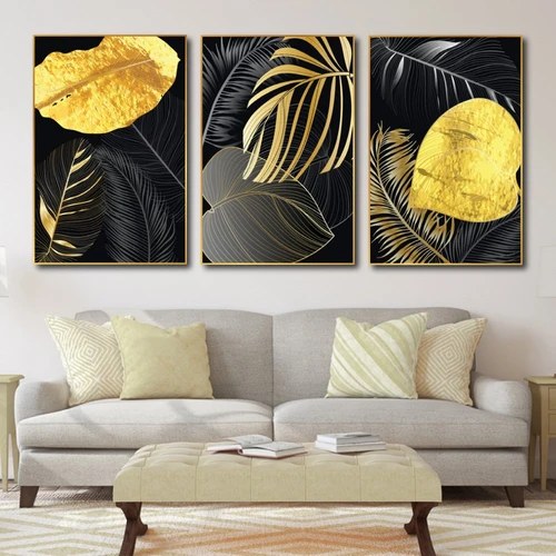 Tranh Treo Tường Lá Vàng Nghệ Thuật 8