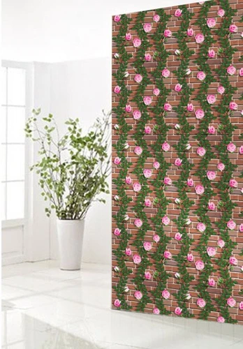 10m Giấy Dán Tường Dây Hoa Hồng